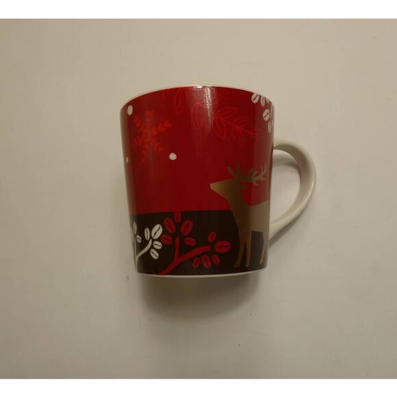 Starbucks 2009 Holiday Christmas 18oz Coffee Mug, reindeer - Picture 3 of 4